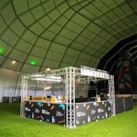 2,400 sqm Igloo Tent delivered by KENTEN -1