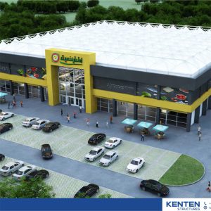 KENTEN Pyramid Structures supermarkets