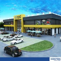 KENTEN Pyramid Structures supermarkets
