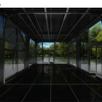 Black Curved Double-Decker Tent 4