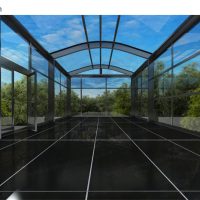 Black Curved Double-Decker Tent 5