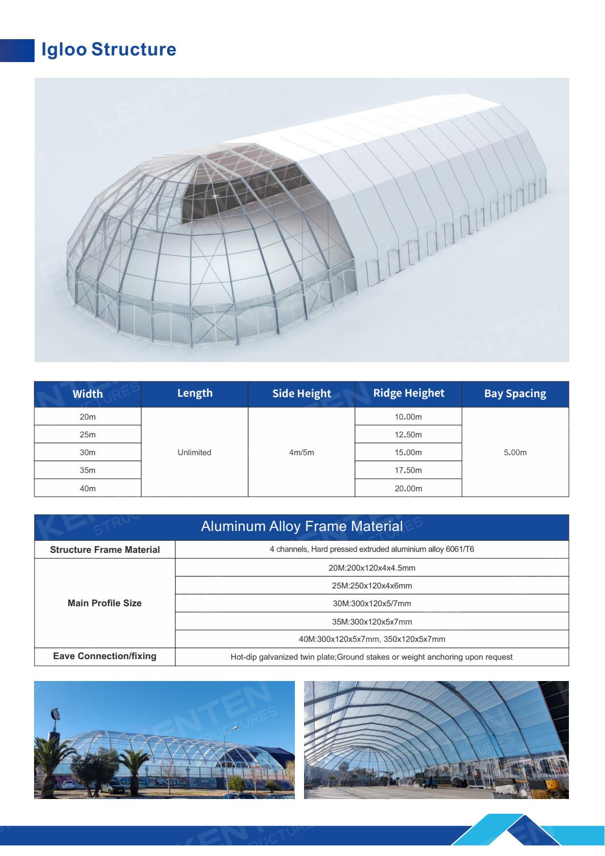 KENTEN Structures Catalog
