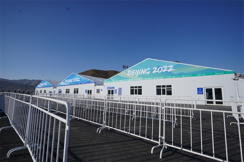 KENTEN structural tents used during the Beijing Winter Olympics.