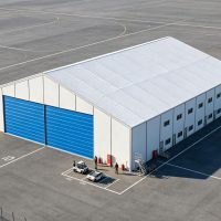 Aircraft Hangar Tent