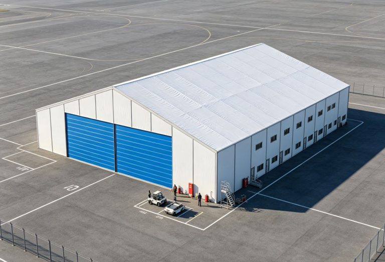 Aircraft Hangar Tent