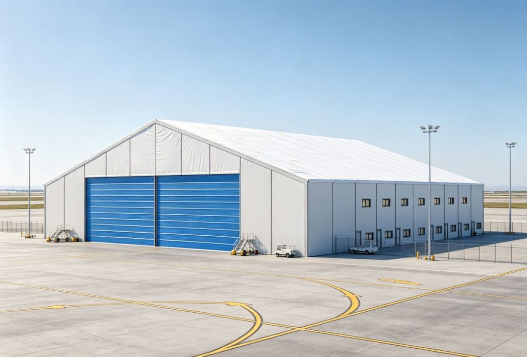 Aircraft Hangar Tent
