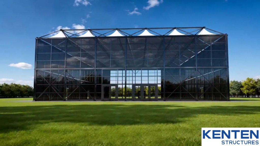 KENTEN Pyramid Structure | Premium Exhibition Tent Solution