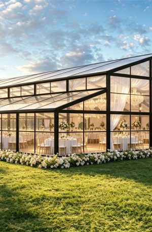 25x35m atrium tent