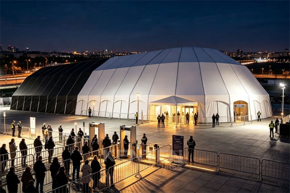 40m x 80m x 6m Igloo Tent