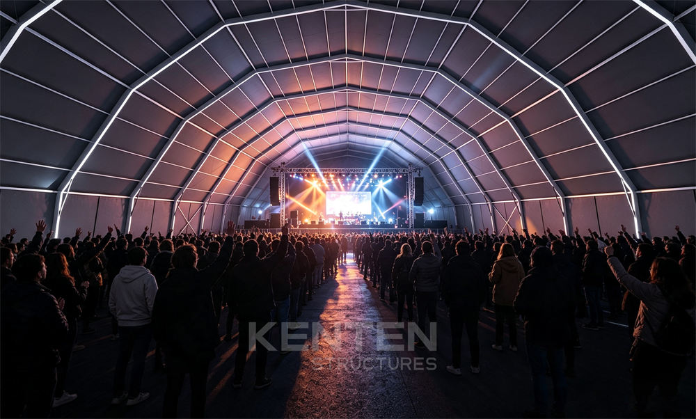 40m x 80m x 6m Igloo Tent