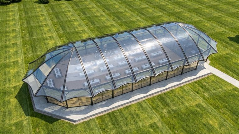 20mx50m Curved Atrium Tent-3