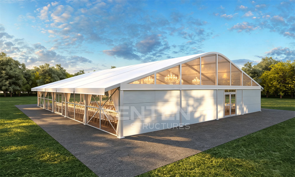 20m × 25m Curved Tent