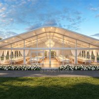 20m × 25m Curved Tent