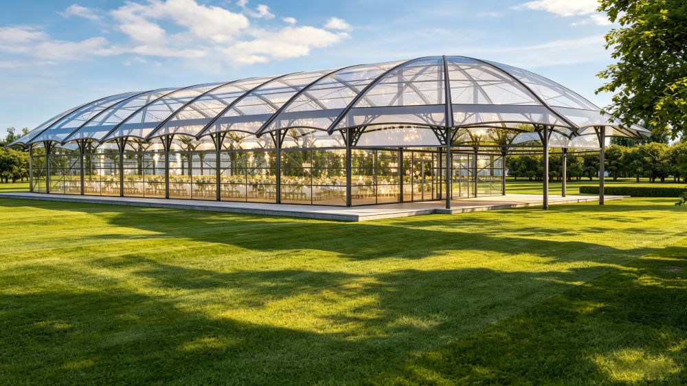 Atrium Tent for Outdoor Weddings: Create a Premium Outdoor Wedding Venue