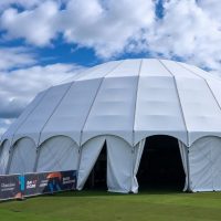 Igloo Tent for large outdoor music festivals