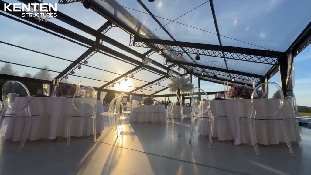 Atrium Tent for Outdoor Weddings: Create a Premium Outdoor Wedding Venue