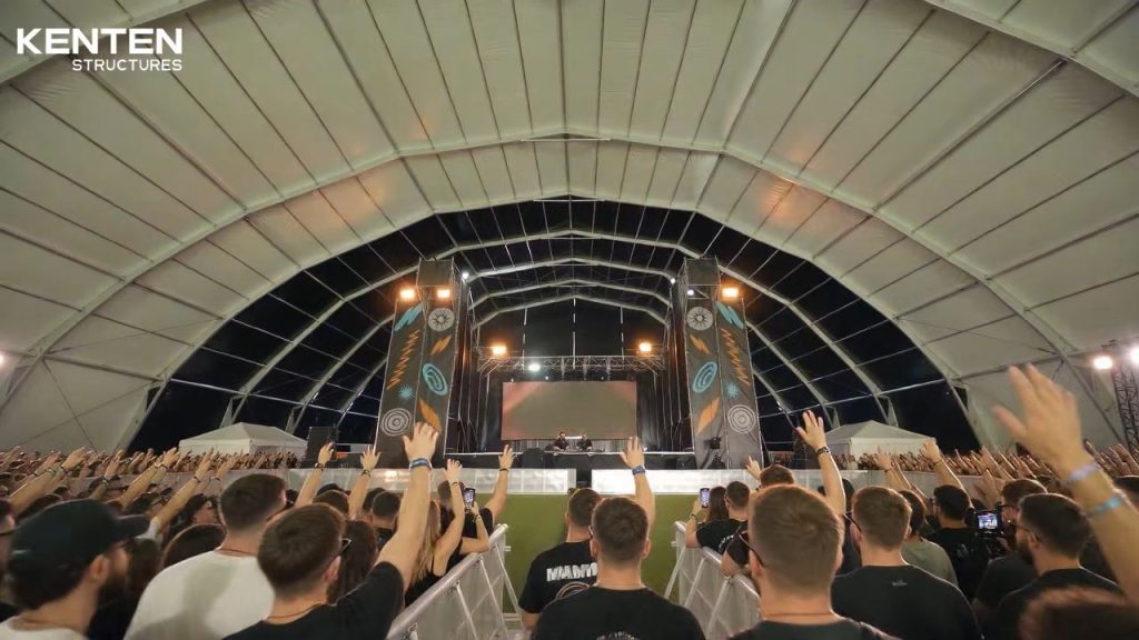Igloo Tent for large outdoor music festivals