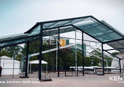 Transparent Wedding Atrium Tent: Outdoor Wedding Venue Space Solution