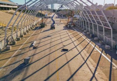 1,500 m² Clear Span Polygon Tent