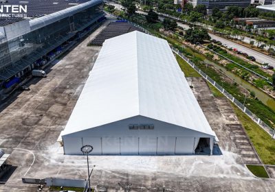 warehouse tent