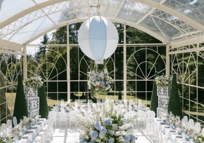 Atrium Tent Wedding