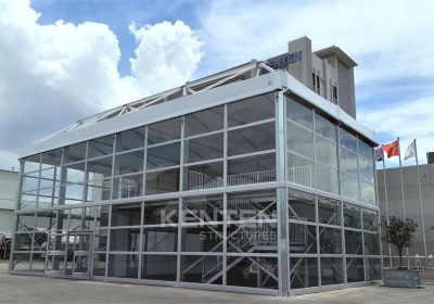 Pyramid Structure - Exhibition Tent