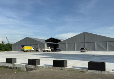 warehouse tent