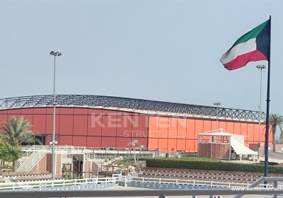 The KENTEN team provided full guidance throughout the installation of the 4,800 square meter pyramid structure tent project.