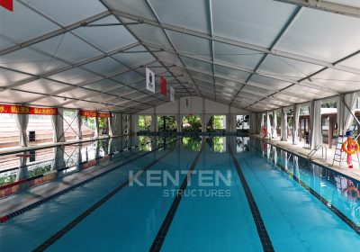 swimming pool tent