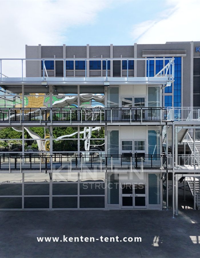 Three Story Tent - Permanent Structure