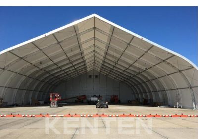 airport hangar tents