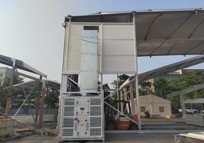 HVAC for Clear Span Tent
