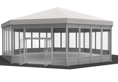 8 sided polygon tent