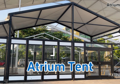 Atrium Tent | Black Structure Tent