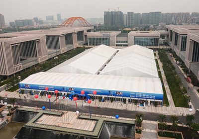 Semi-permanent tent