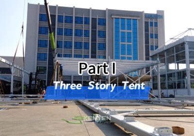 three story tent