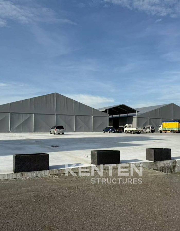Storage Solutions with Two 30-Meter Warehouse tent