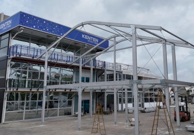Arc-Shaped Double-Decker Tent | Luxury Event Structures